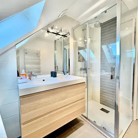 아파트 Triplex De Charme - Vue Toits - Hypercentre Caen 캉